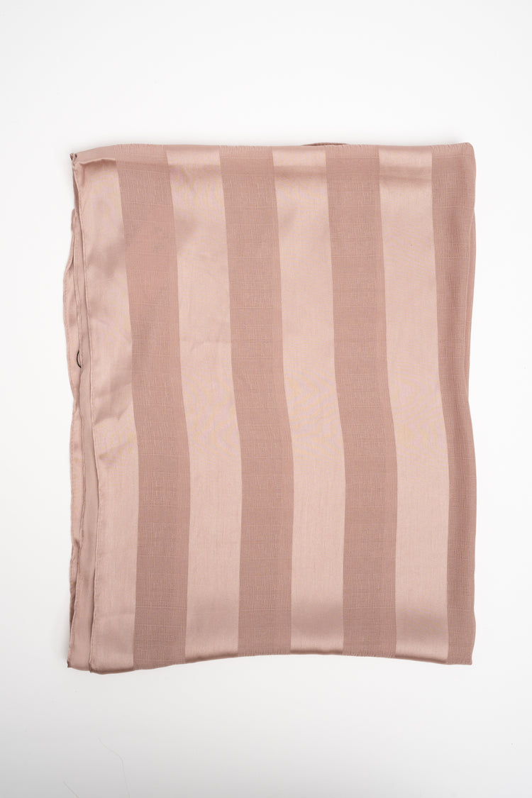 Antique rose striped stole