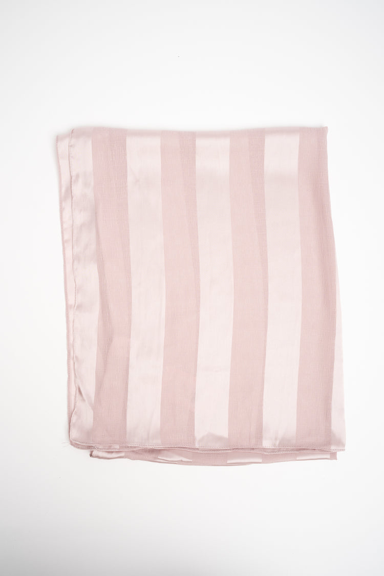 Baby rose striped stole