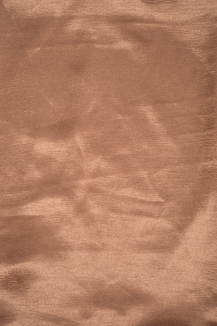 Tan satin basic stole