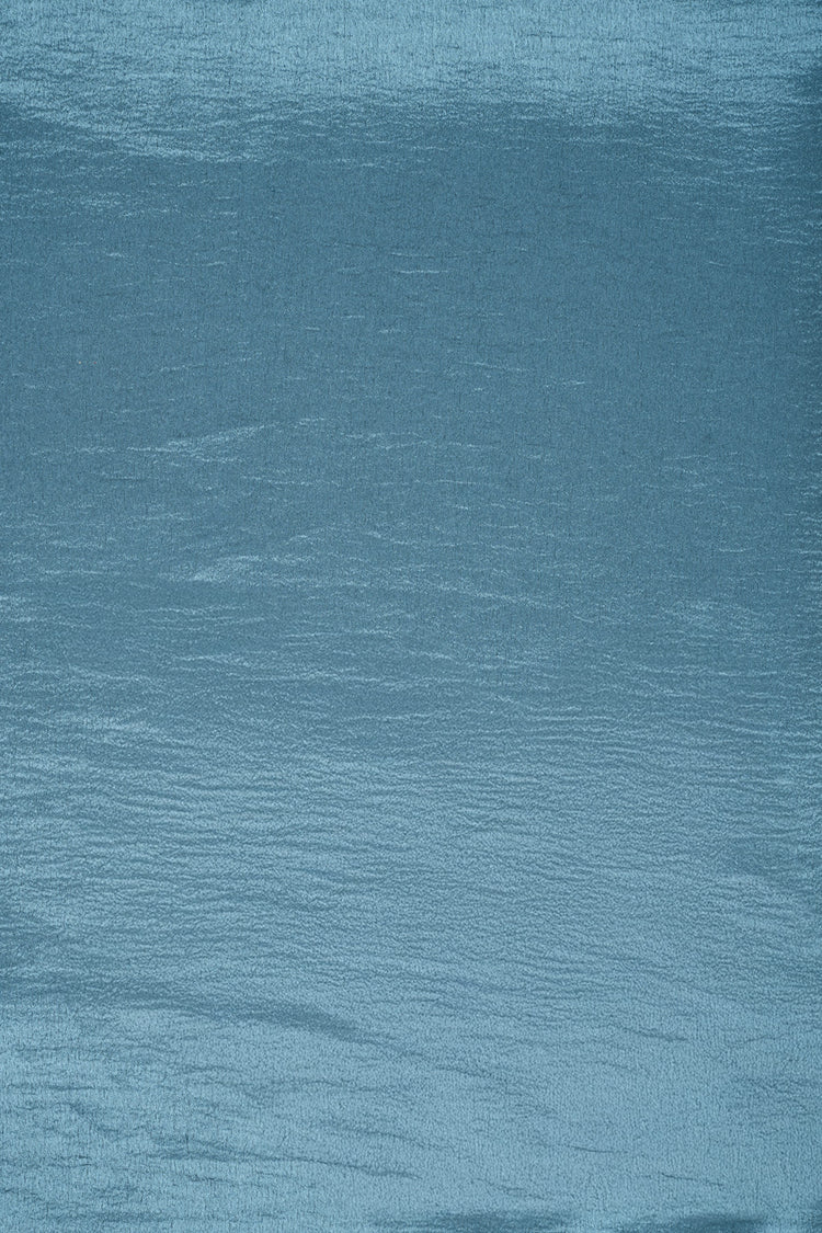 Denim blue satin basic stole