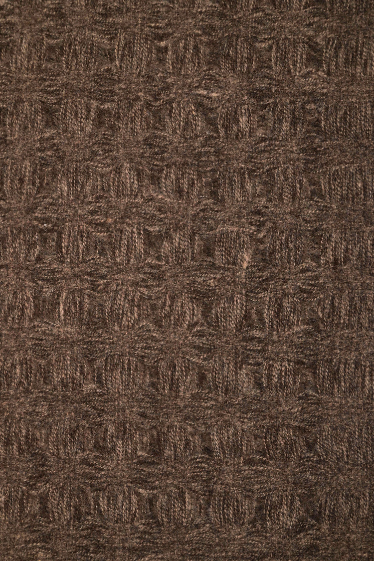 Crochet knit scarf