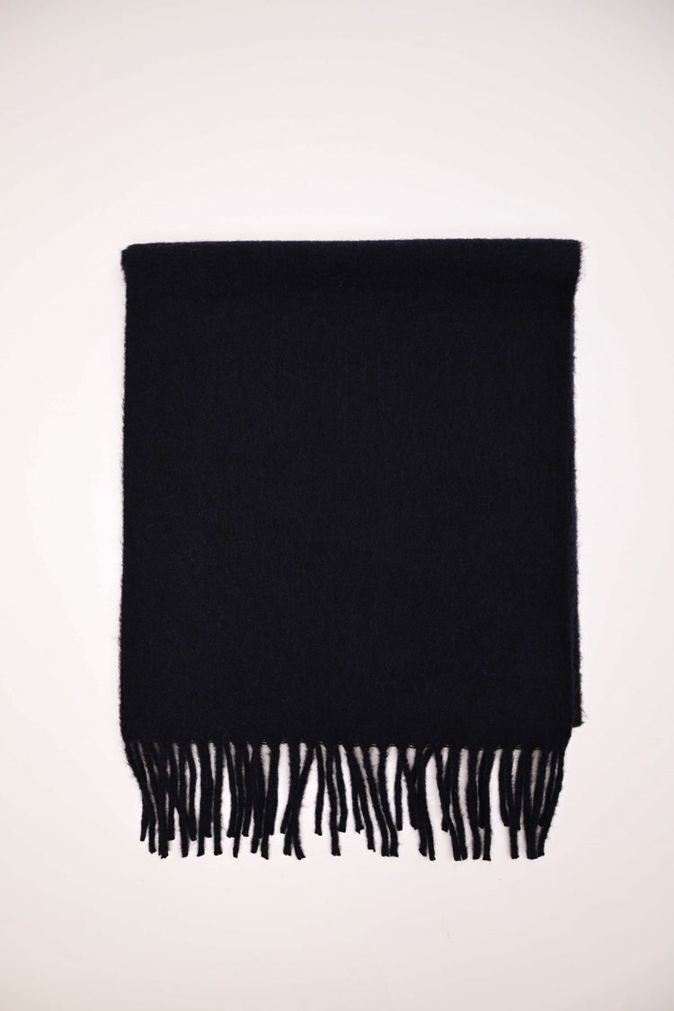 Wool-blend basic scarf