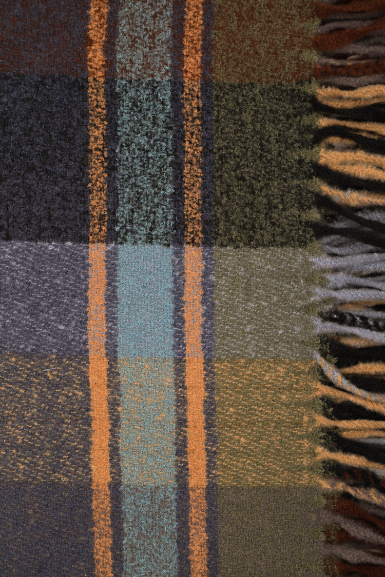 Check motif scarf