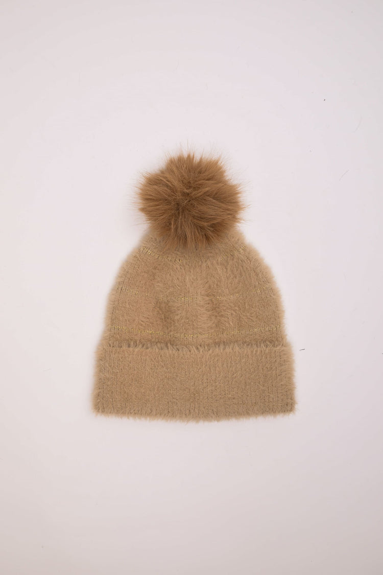 Pompon hat