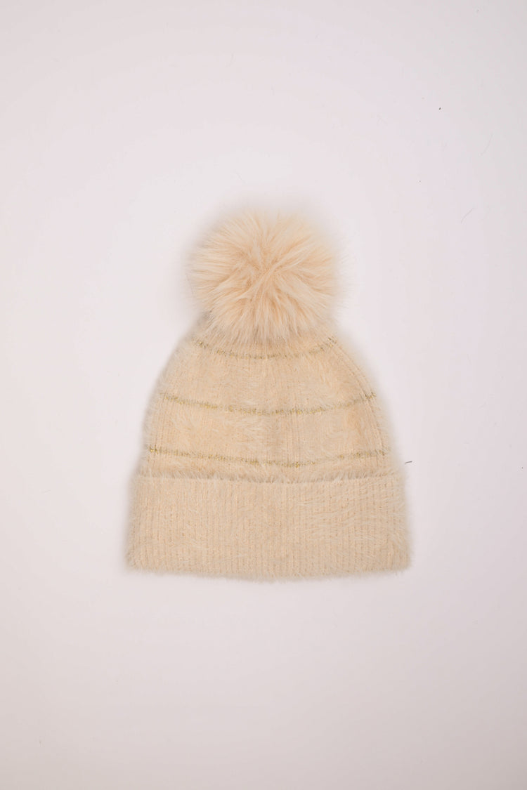 Pompon hat