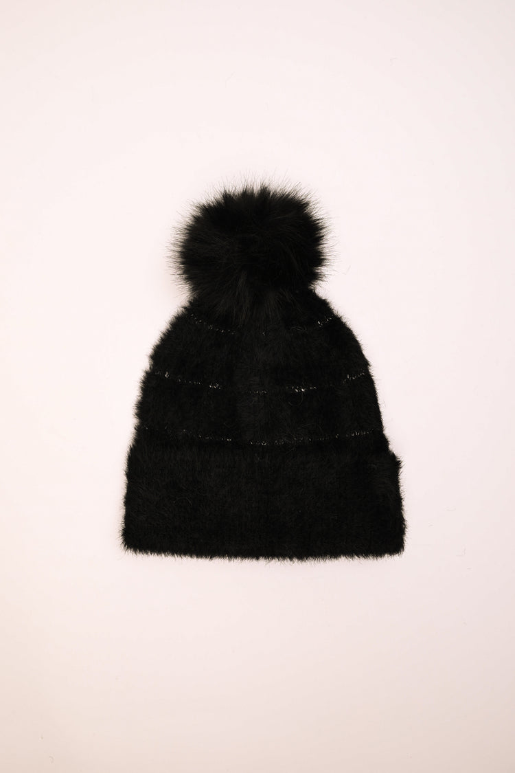 Pompon hat