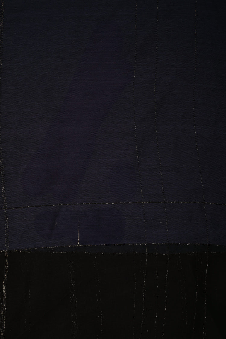 Lurex threads silk-blend stole
