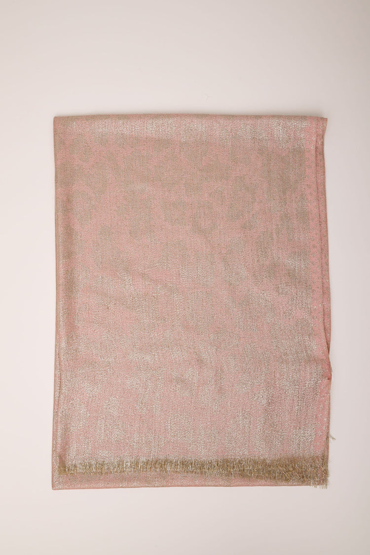 Animalier jacquard stole