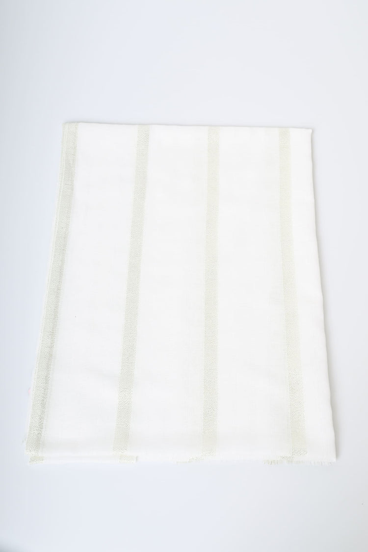 Lurex striped stole