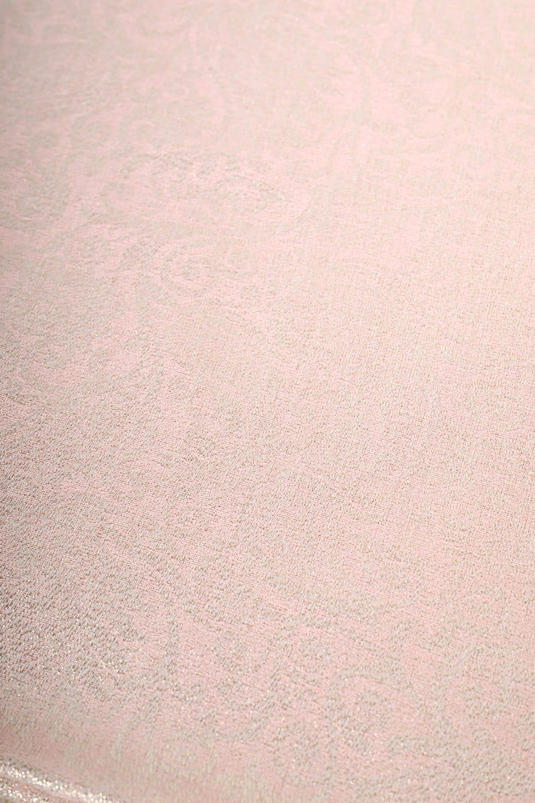 Lurex jacquard stole