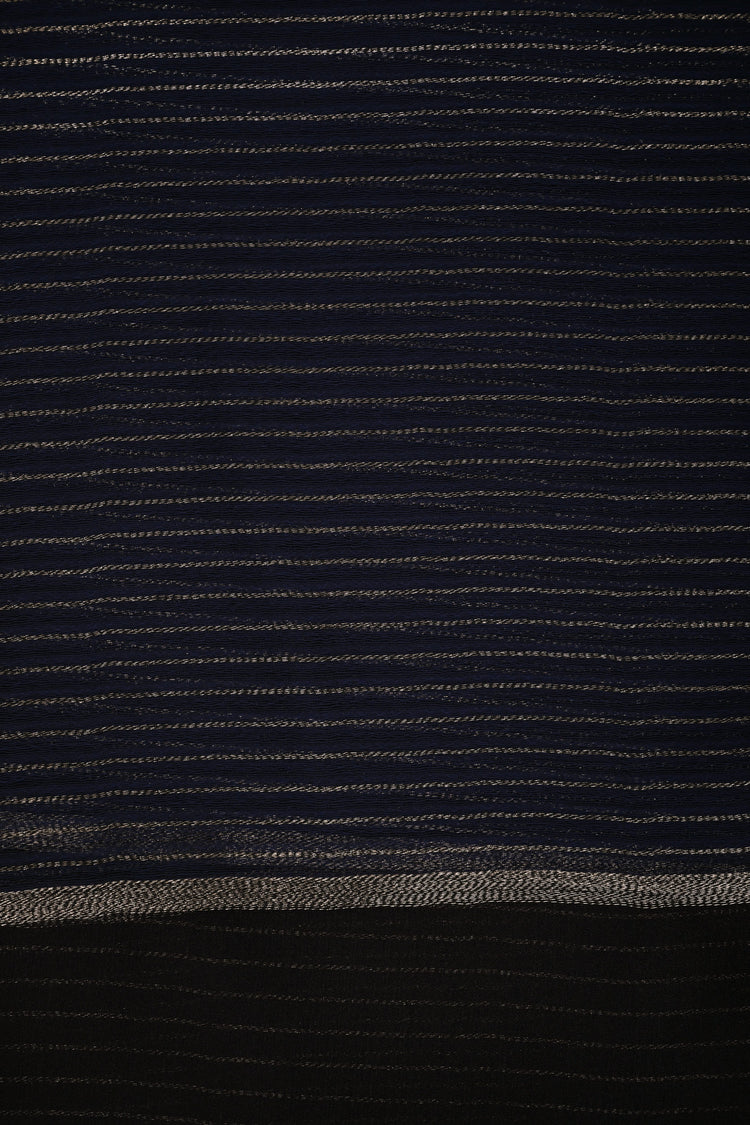 Lurex striped stole