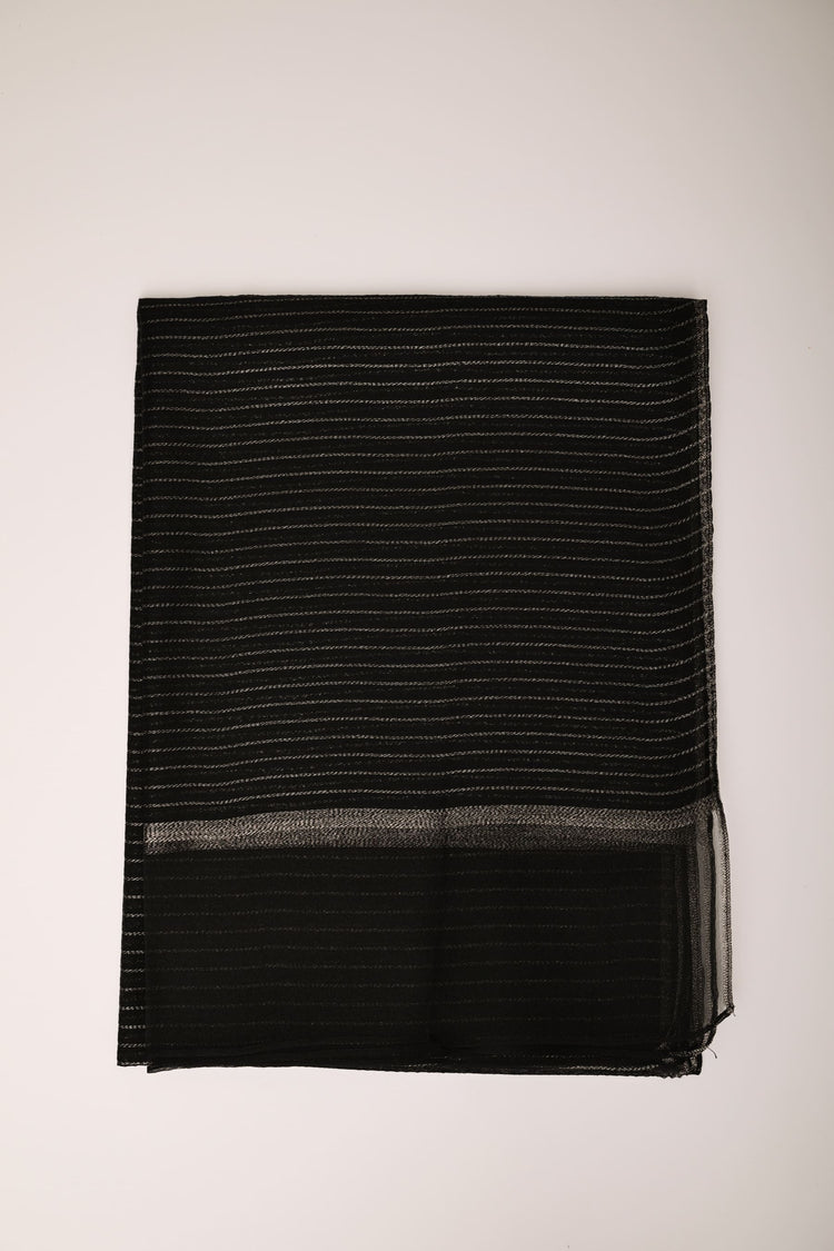 Lurex striped stole