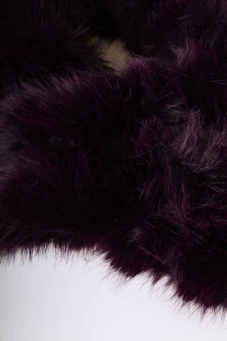 Faux fur scarf