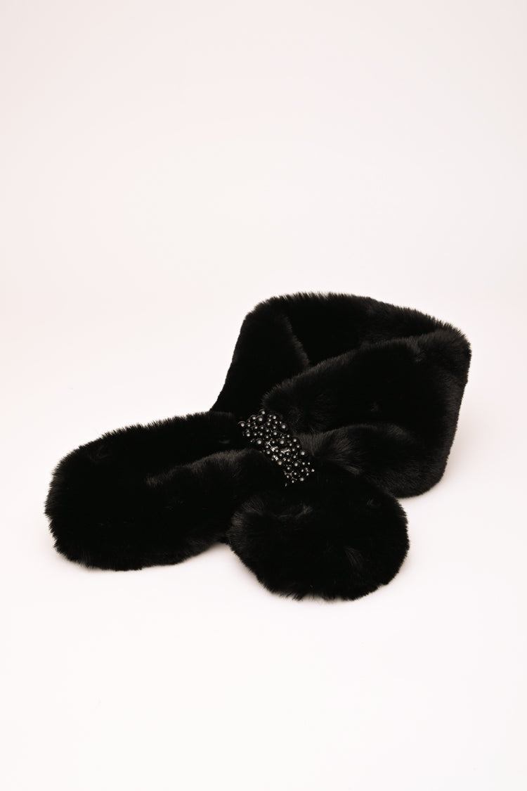 Collo con perle in tono