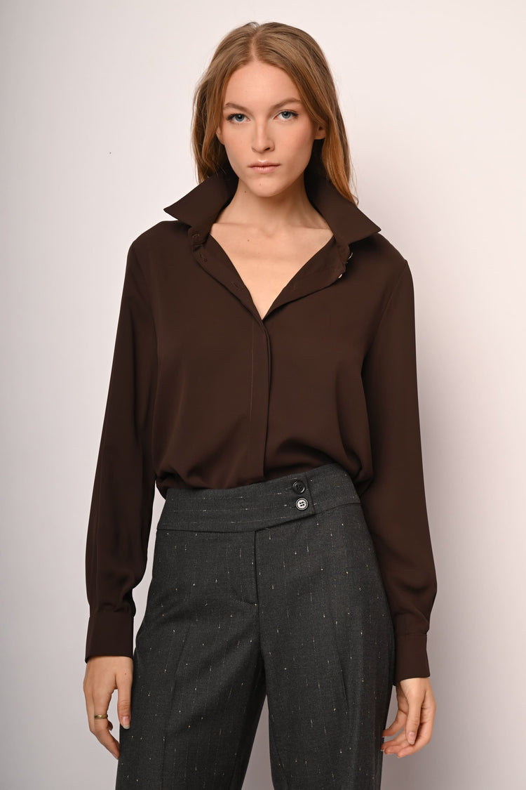 Golden buttons shirt