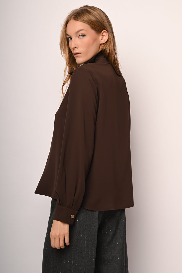 Golden buttons shirt