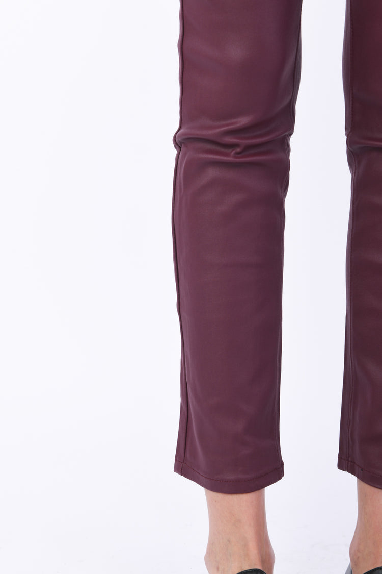Coated fabric trousers