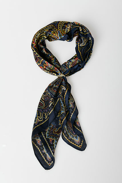 Paisley print scarf