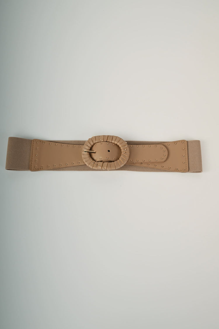 Mini studs elastic belt