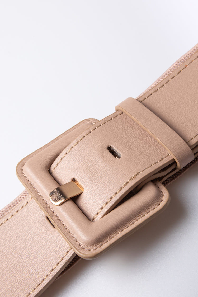 Rhinestoned elastic belt