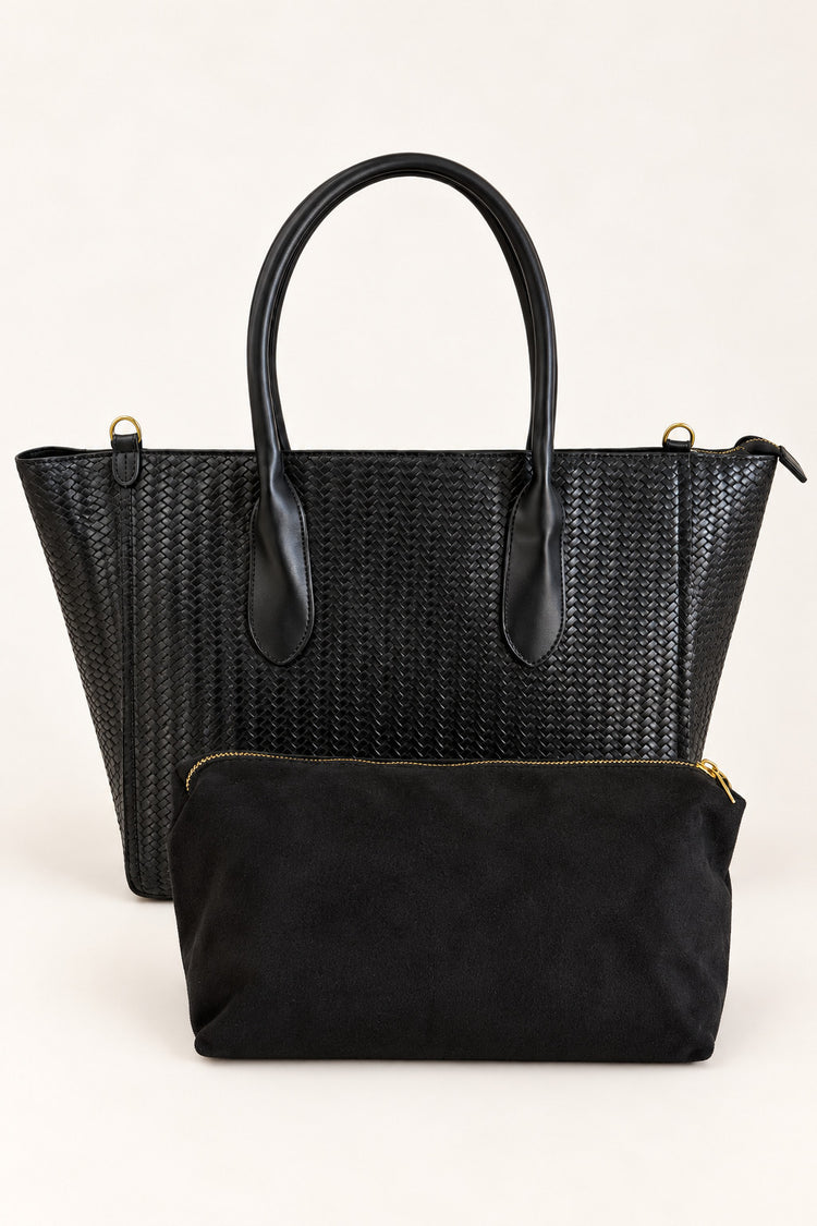 Borsa shopper trama spiga