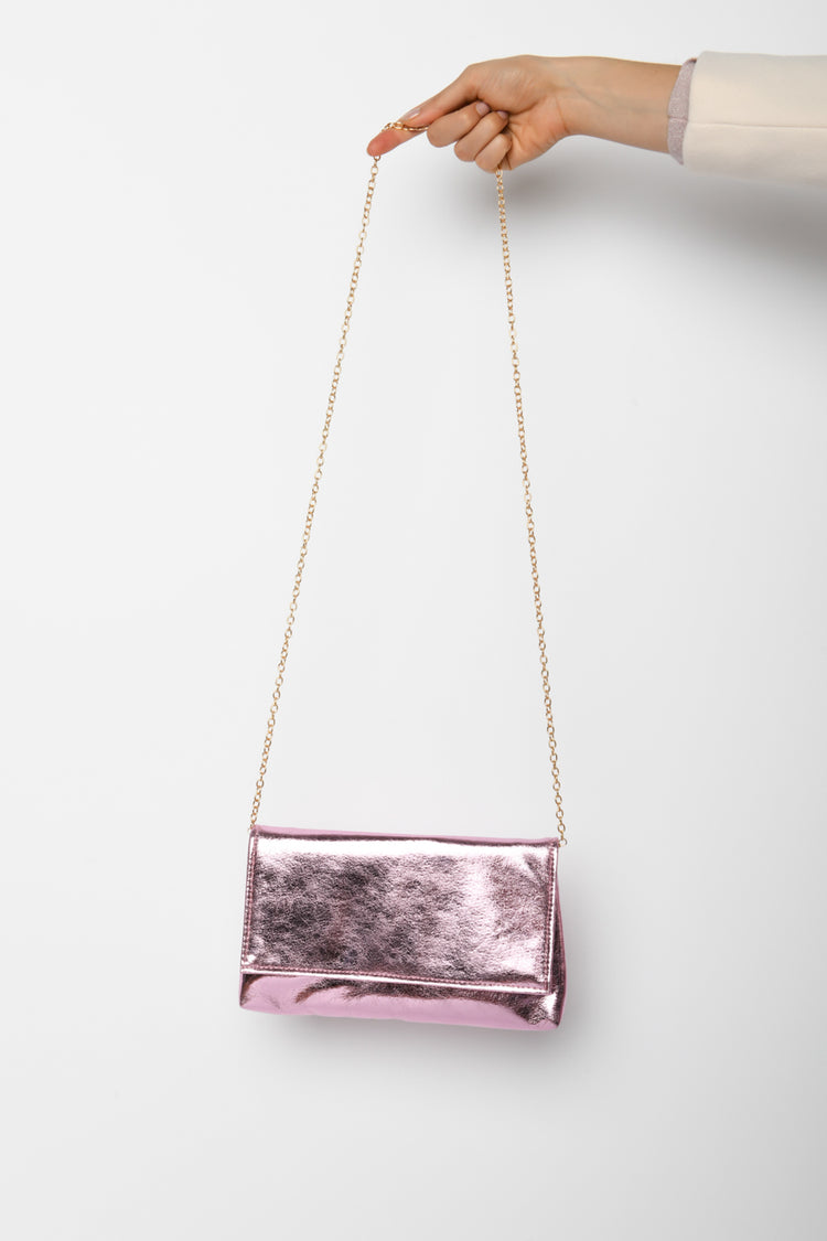 Laminated clutch bag
