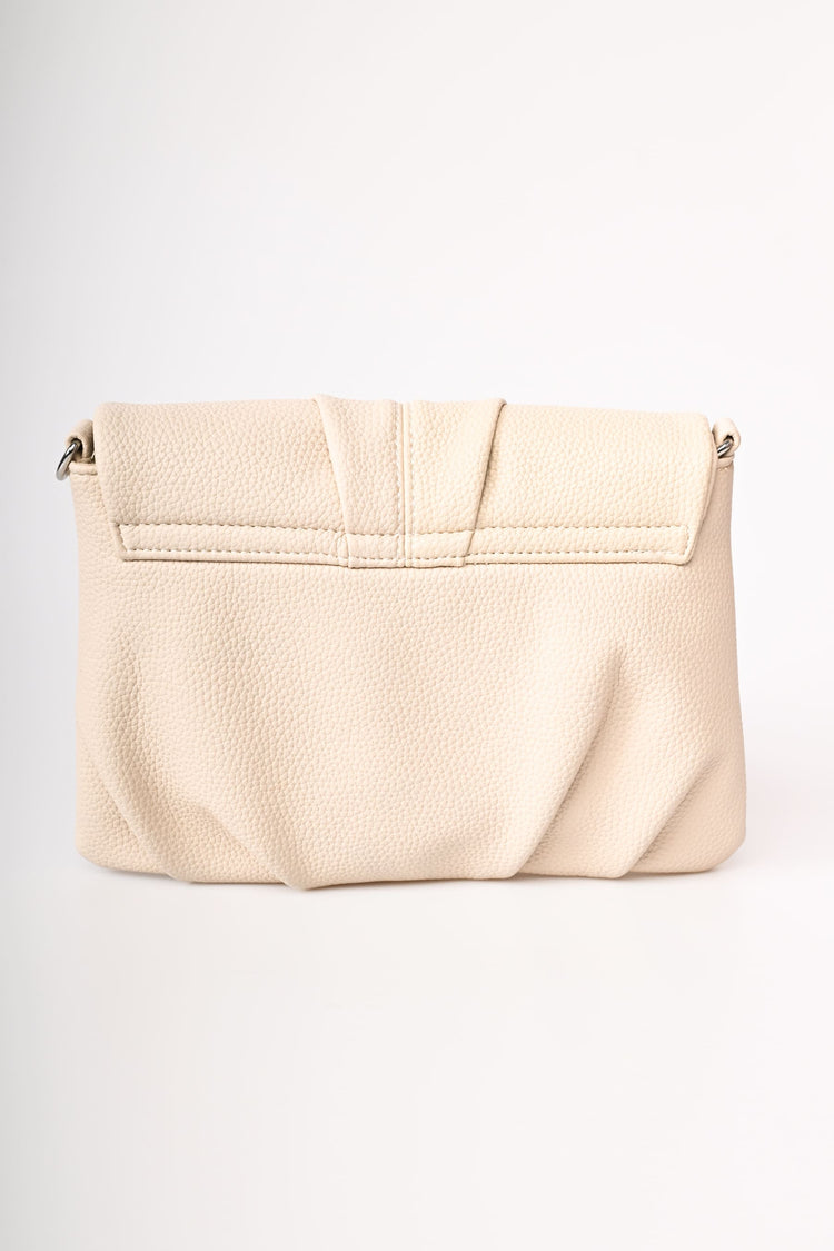 Hammered faux leather bag