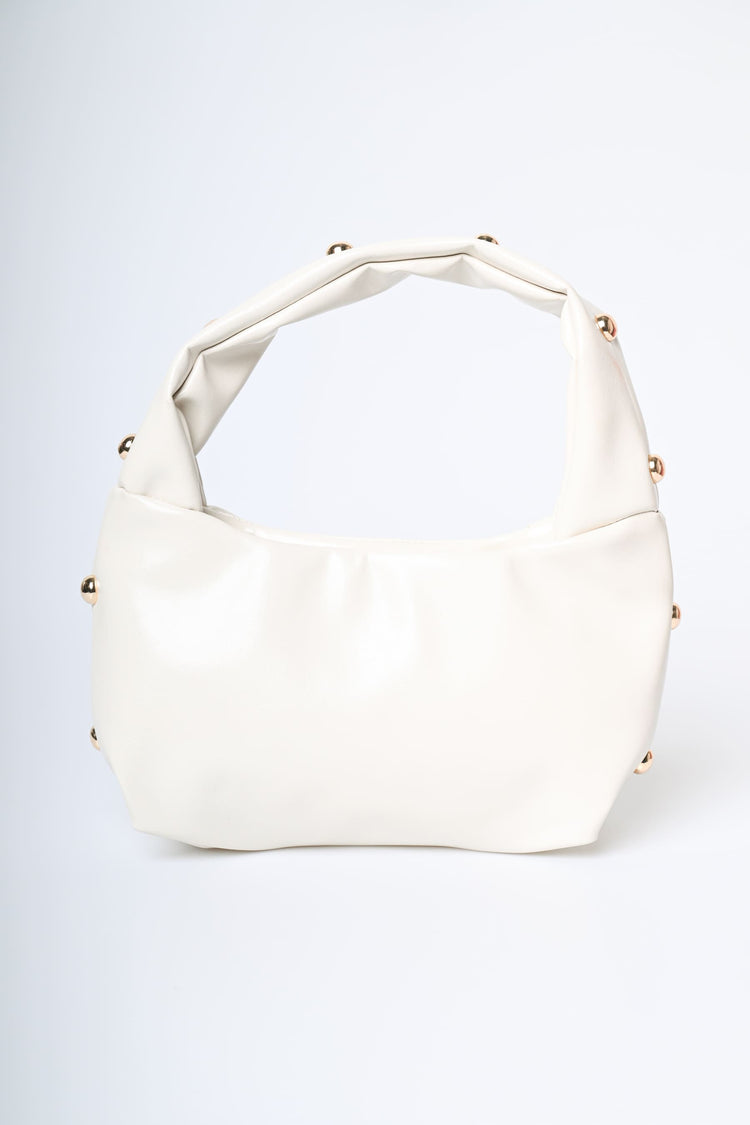 Studs half-moon mini bag