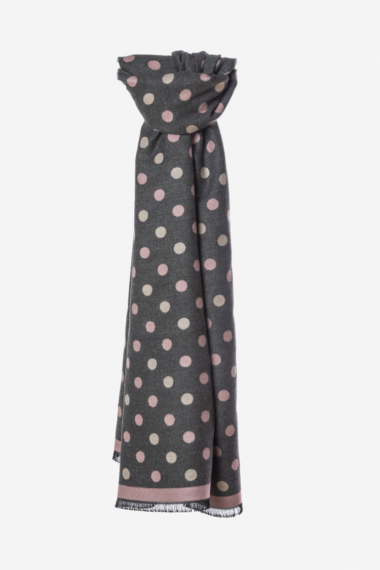 Polka-dot scarf