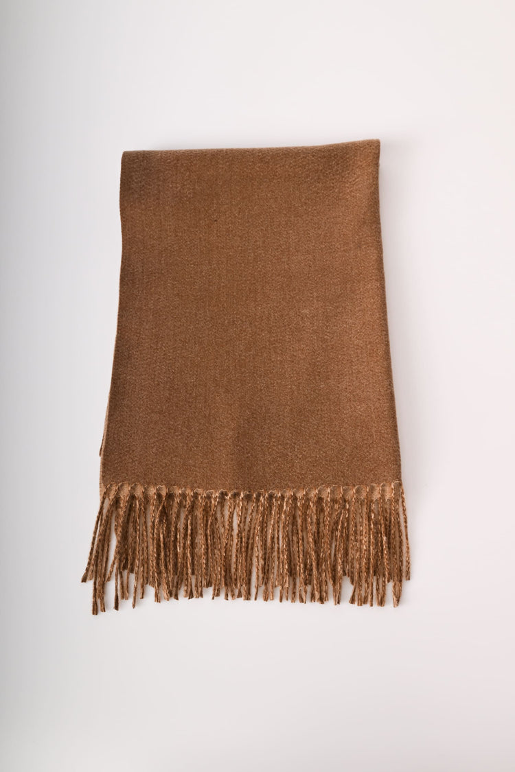 Fringed scarf