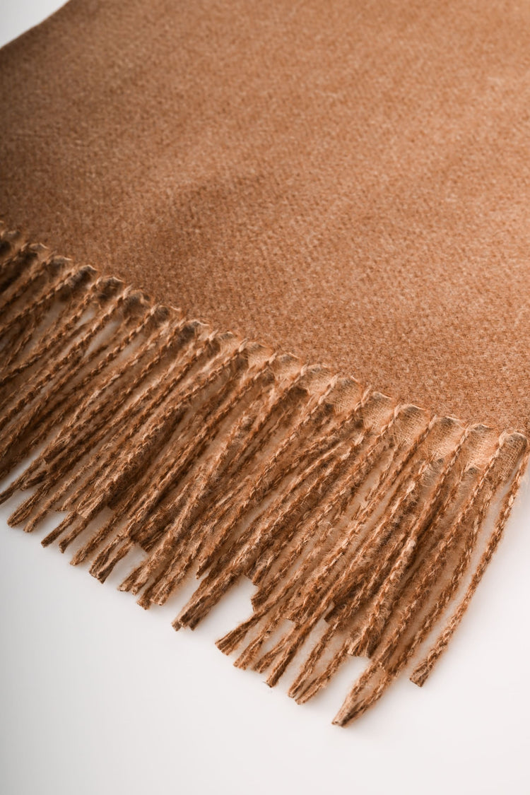 Fringed scarf