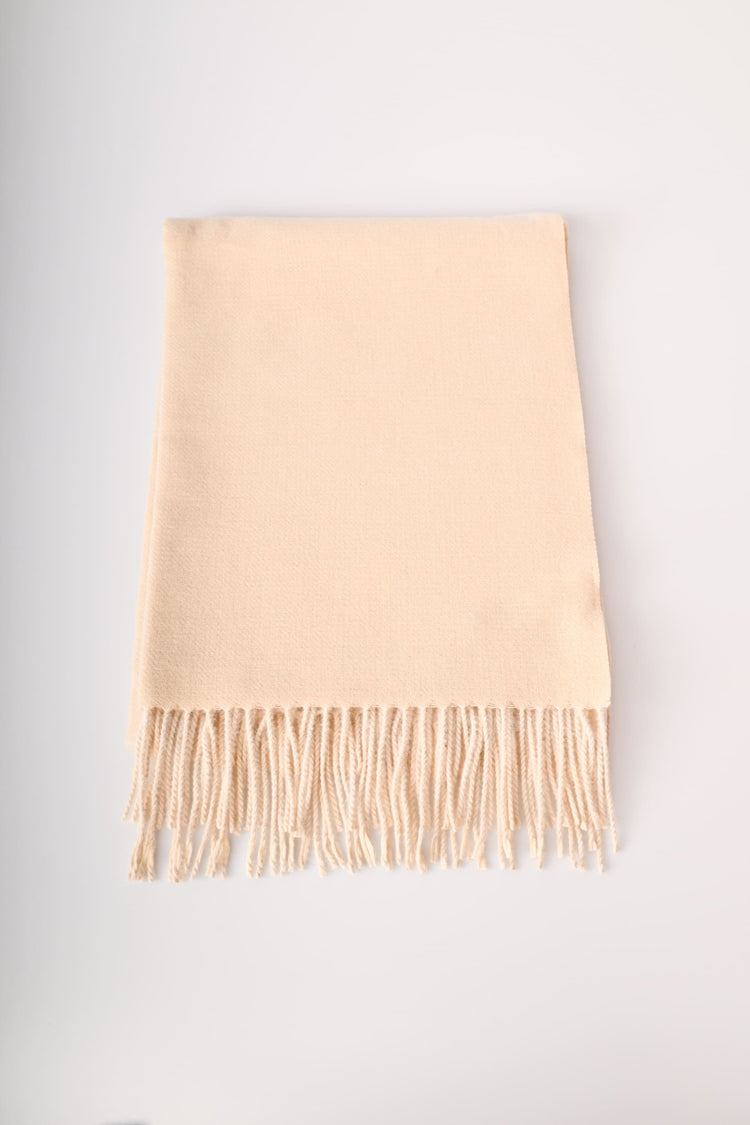 Fringed scarf
