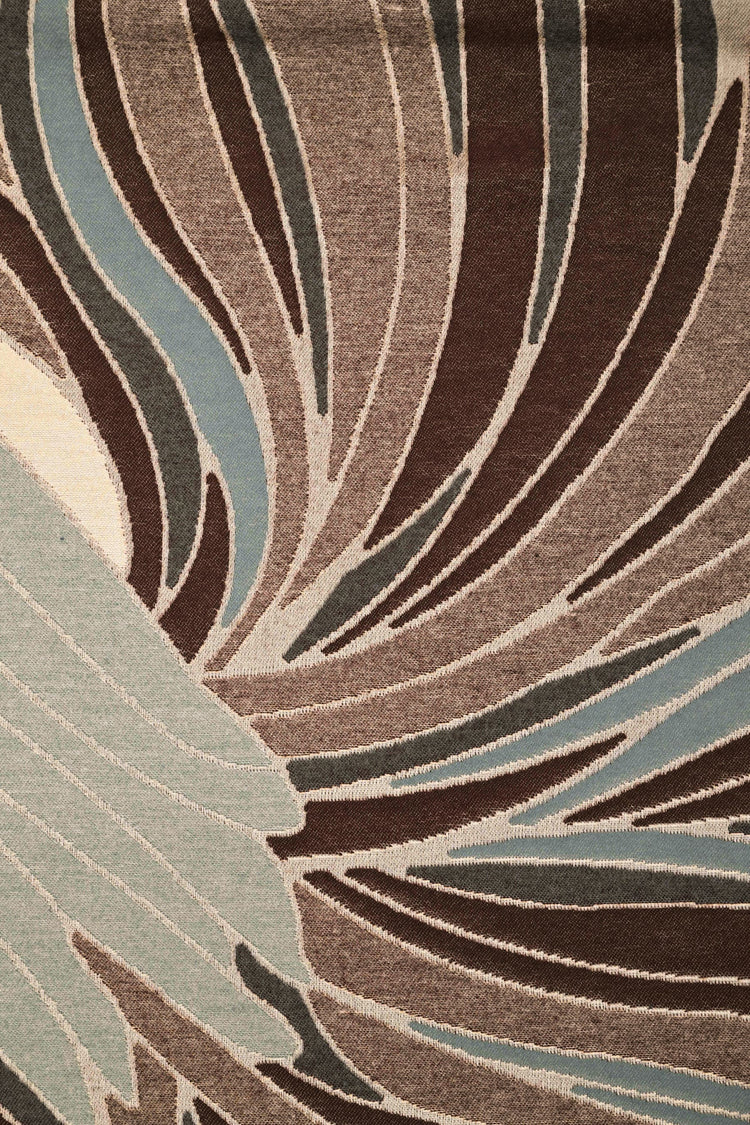 Floral graphic scarf