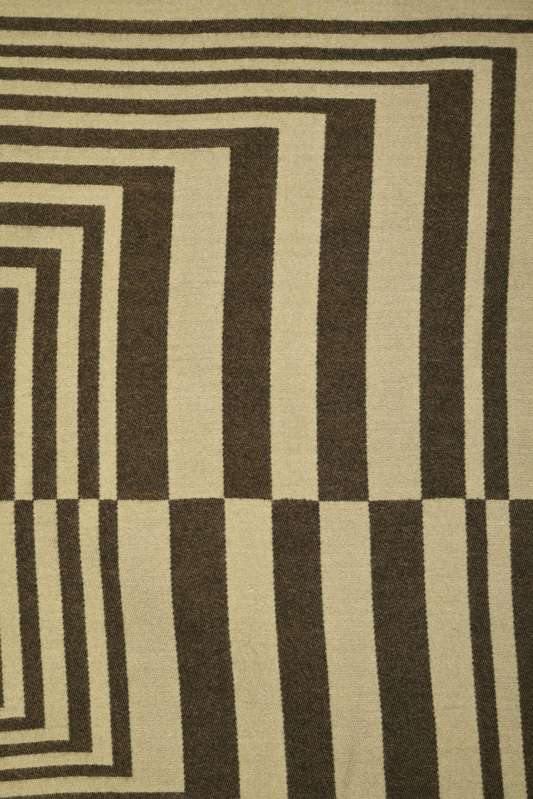 Geometric motif scarf