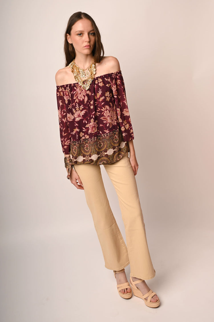 Flared leg jeans
