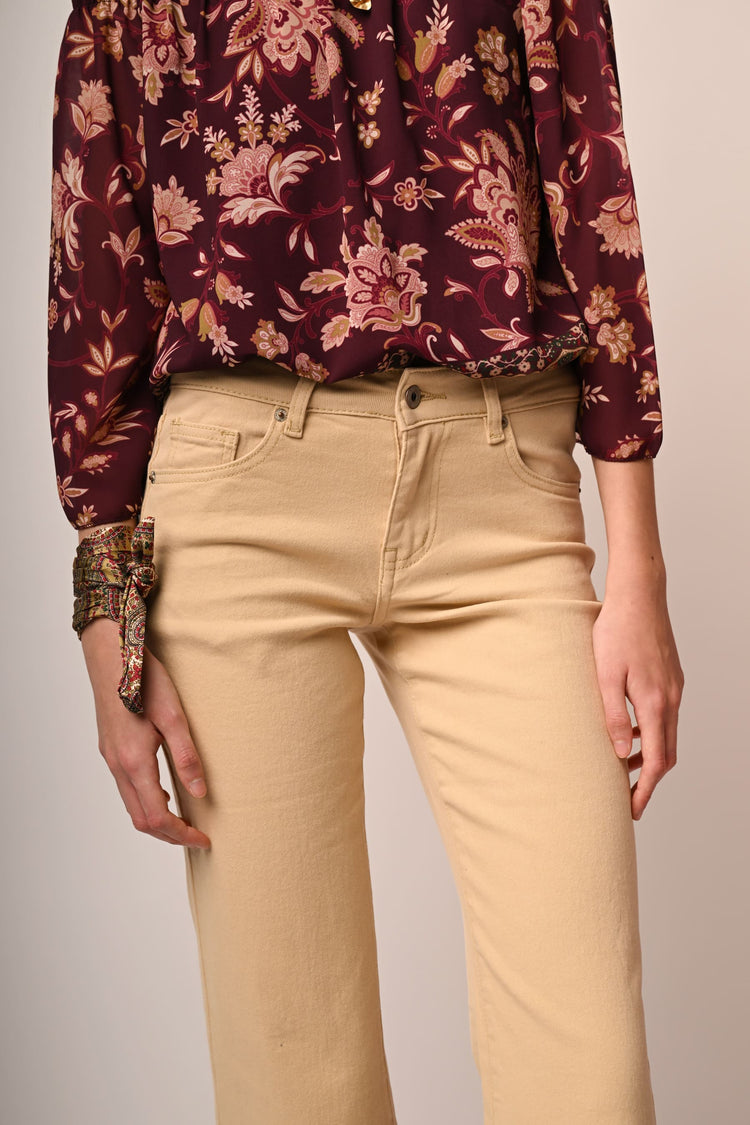 Flared leg jeans