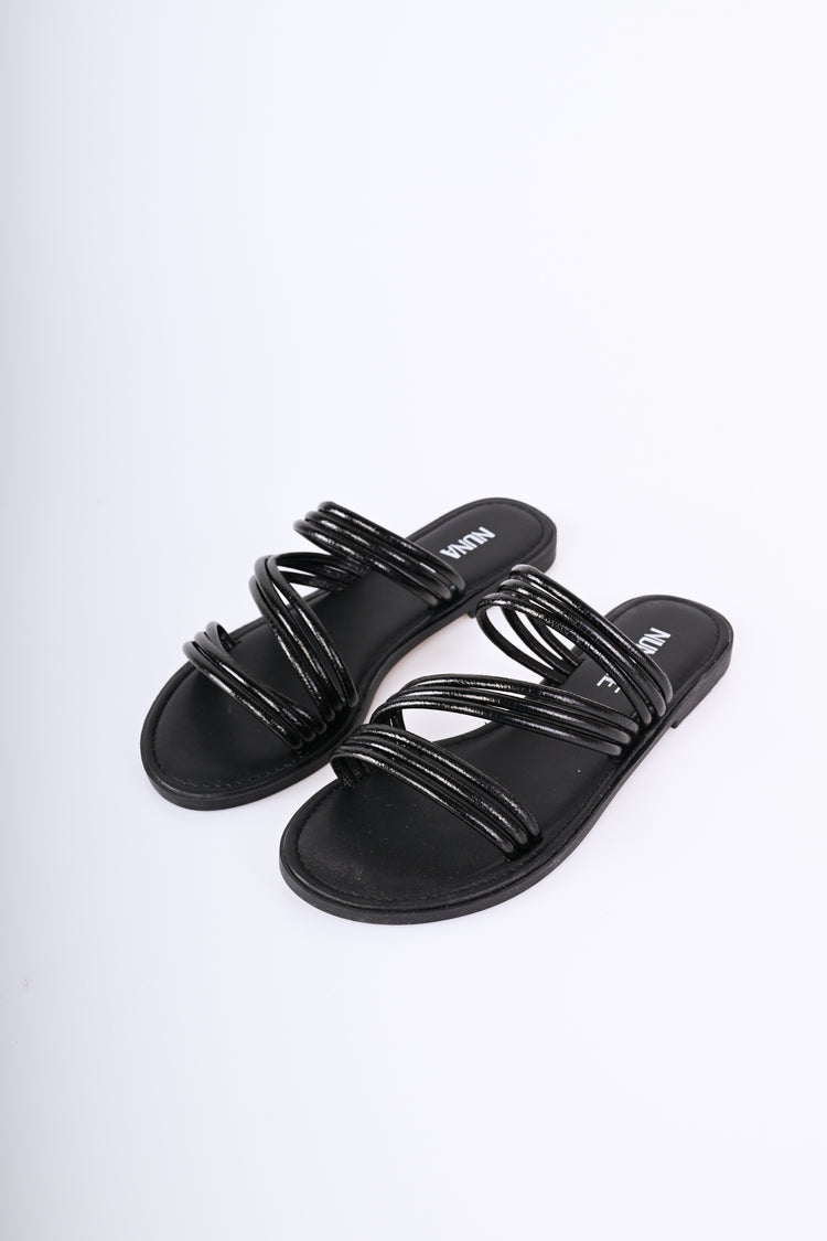Thin straps flat sandals