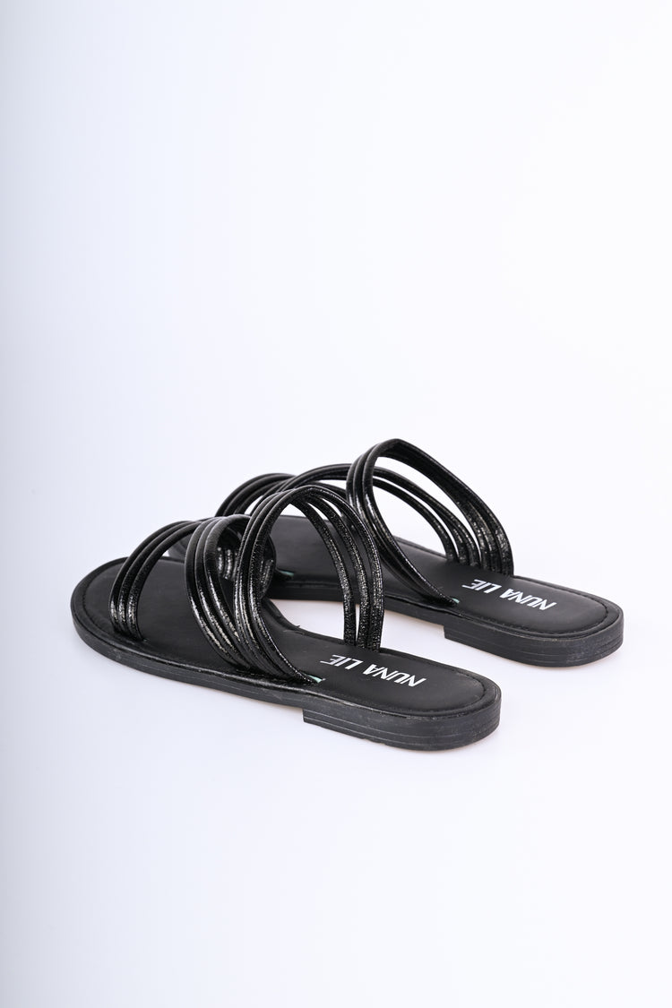Thin straps flat sandals