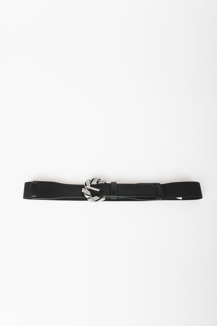Jewel belt elastic belt