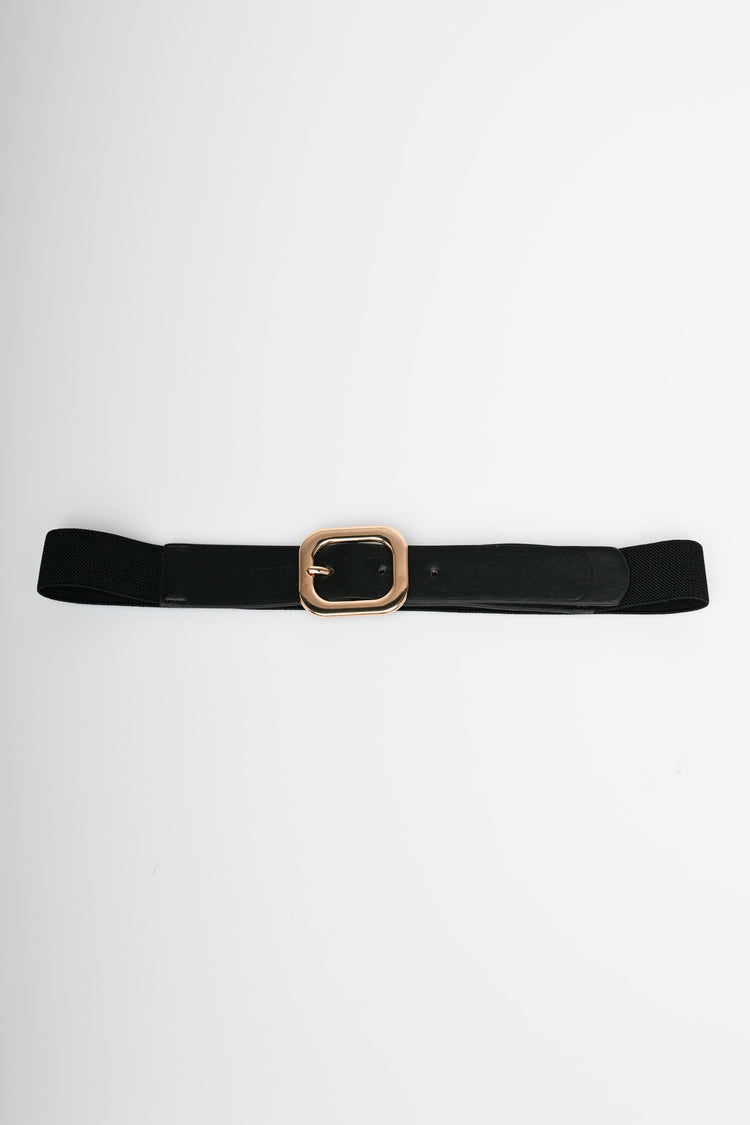 Buckle elastic belt