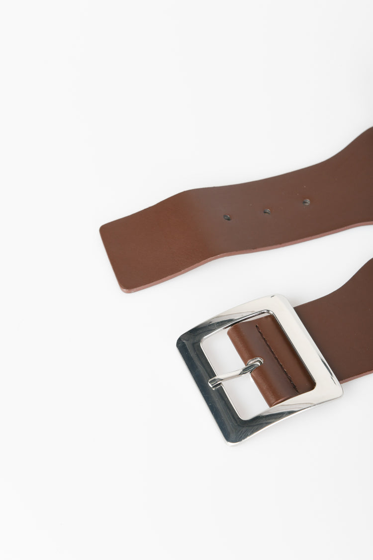 Square buckle elastic belt
