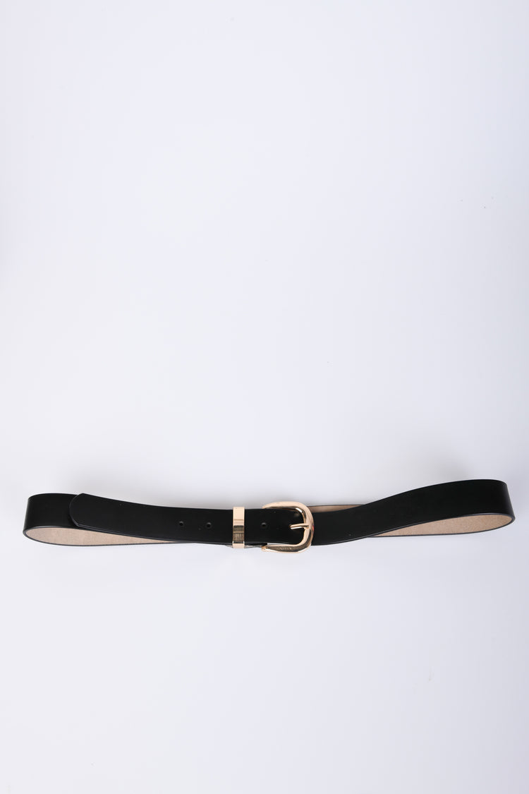 Leather belt