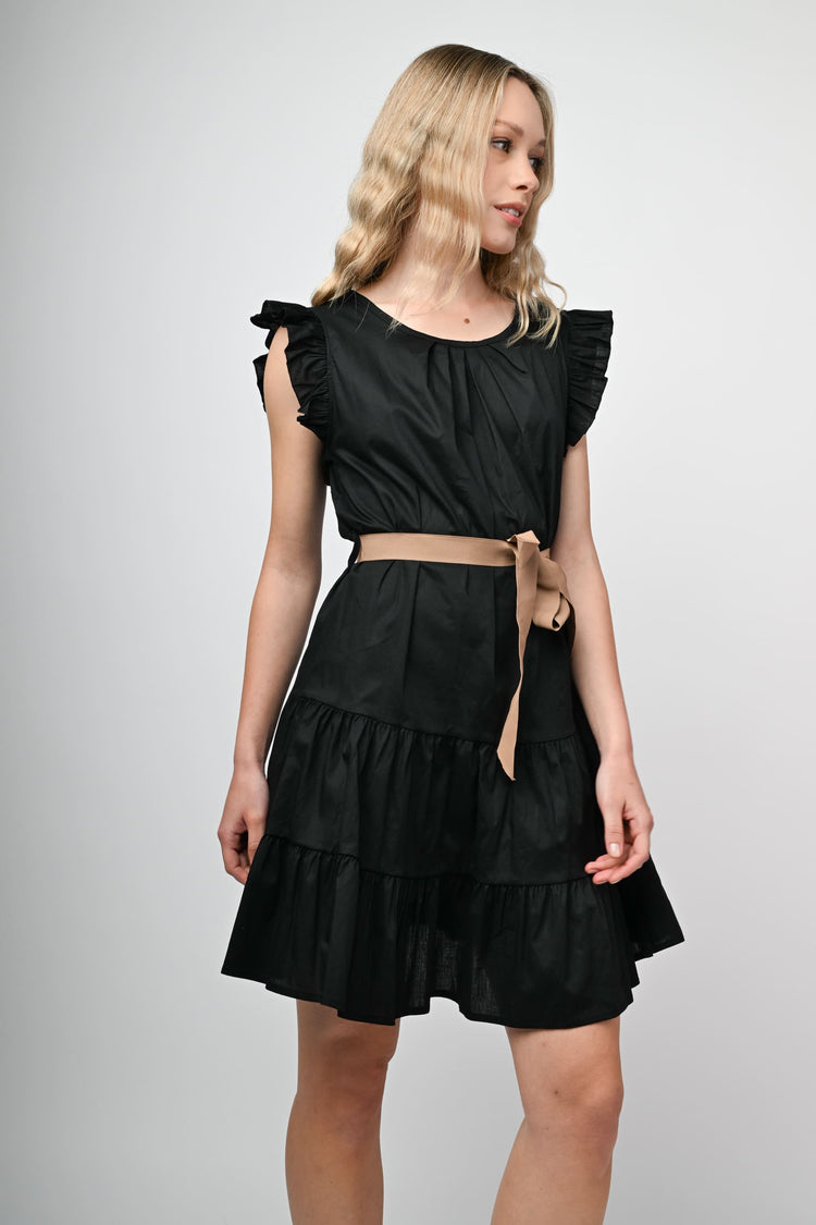 Tiered mini dress