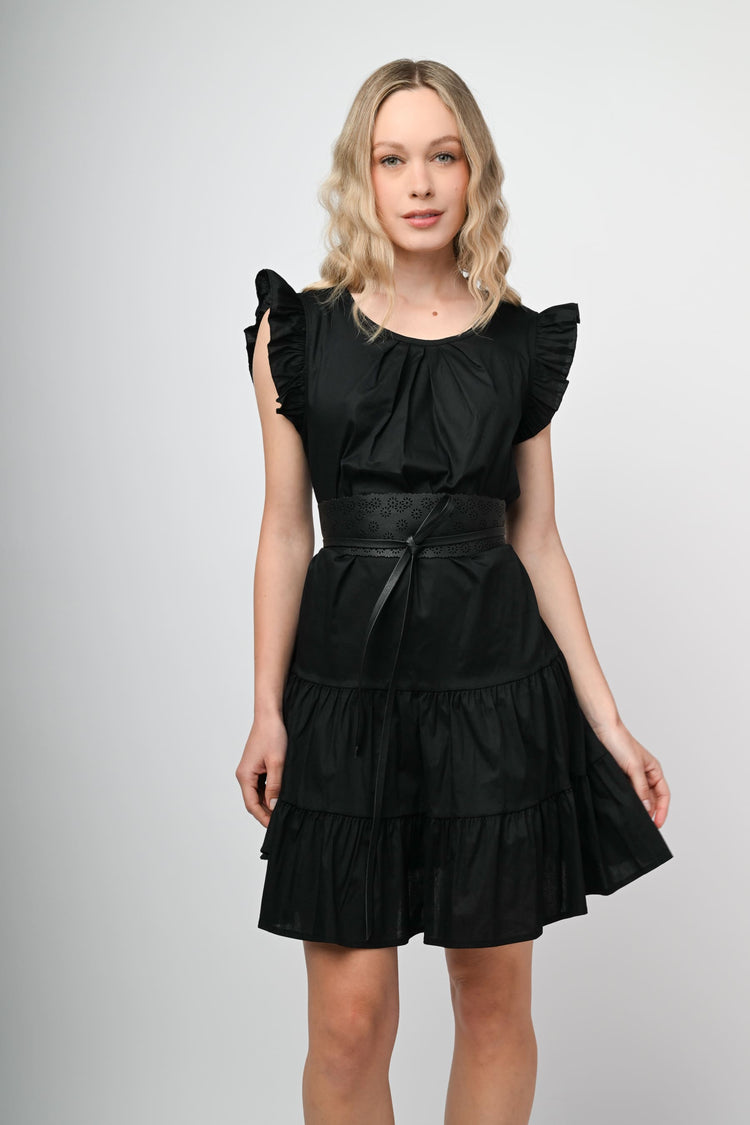 Tiered mini dress
