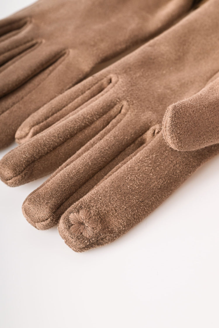 Rhinestone chain gloves
