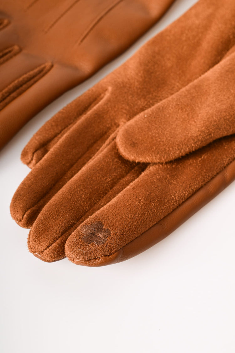 Bow-detail gloves
