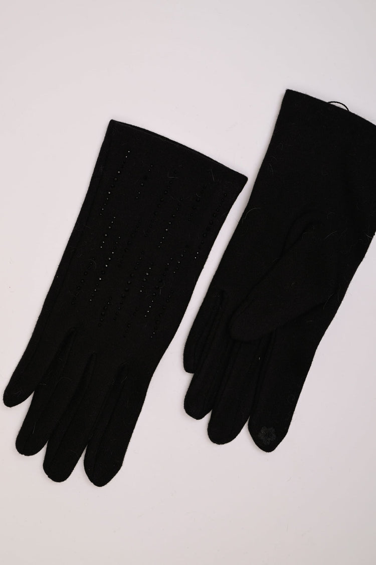 Rhinestone gloves