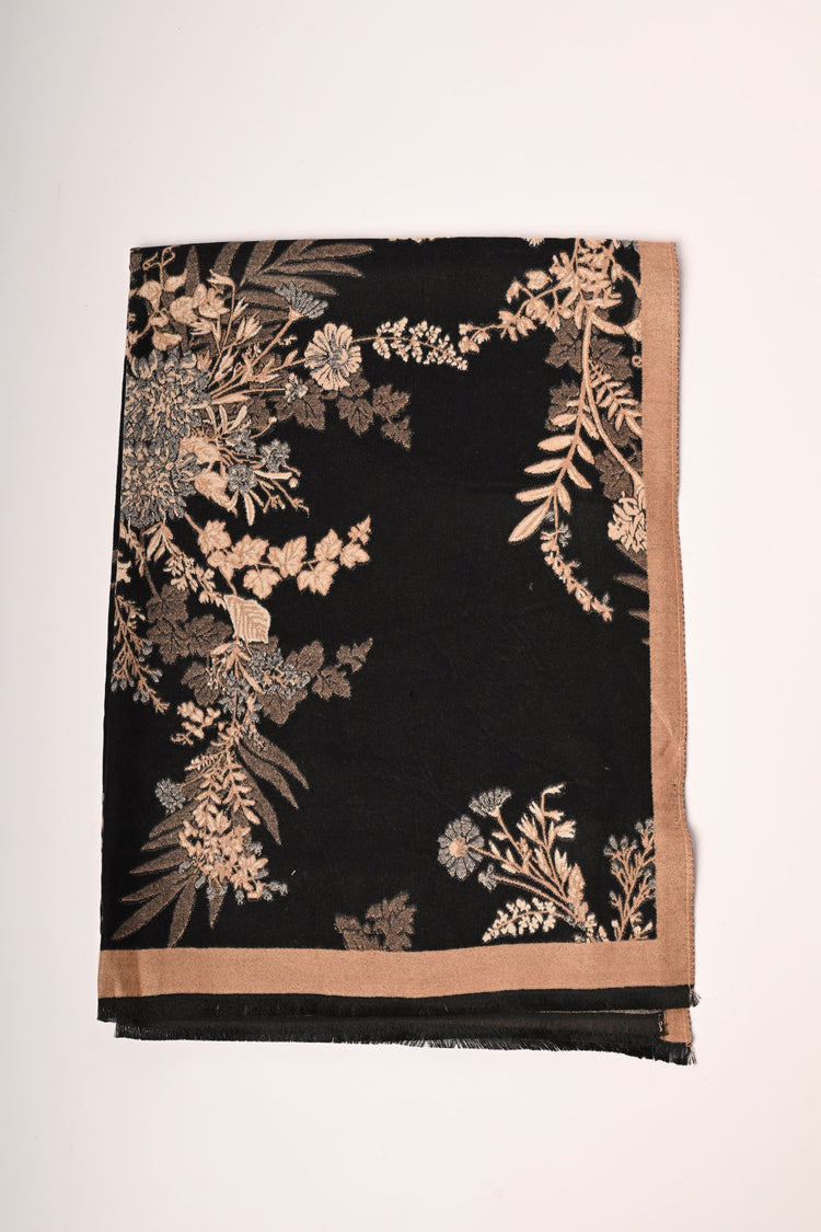 Sciarpa fiori orientali