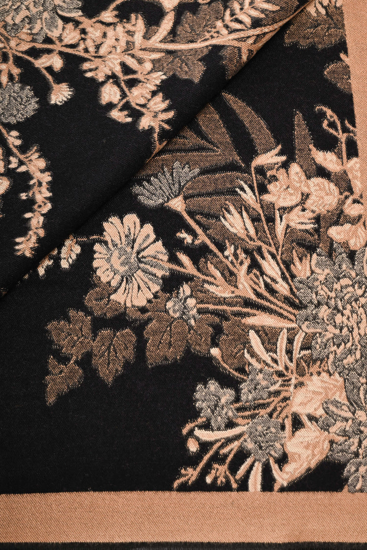 Sciarpa fiori orientali