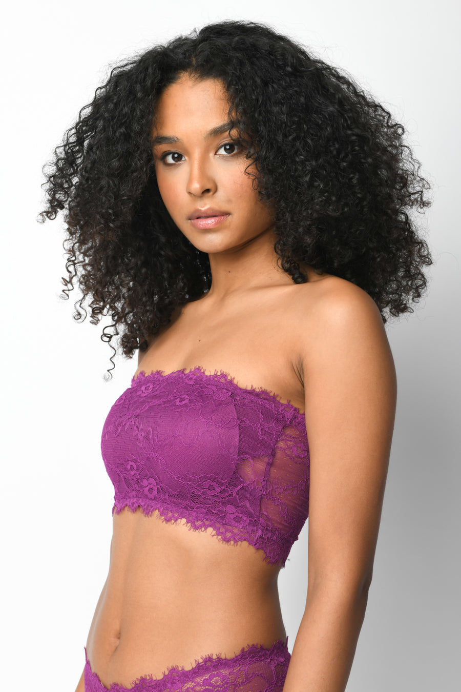 Viola Bralette A Fascia Lace Bandeau Bra – Nunalie-europa